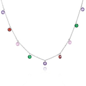 Collar de Cadena Estilo Hip Hop de Plata de Ley, Elegante y Moderno, Ideal para Cumpleaños, Festividades y Celebraciones, en Oferta - Product Image 3