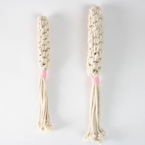 Juguete Ecológico para Perros de Algodón Trenzado con Borlas, Diseñado para la Estimulación Sensorial y Juegos de Tracción Repetitivos, ODM - Product Image 4