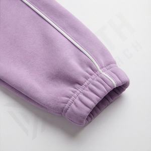 Custom Logo High Quality Jogger Gym Crop <b>Top</b> Oversize Casual Hoodie Sweatshirt Two Piece Winter <b>Warm</b> Sets <b>Women</b> Clothing New - Product Image 6