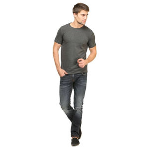 Camiseta de hombre 100% algodón cuello redondo Color sólido hombres camiseta para hombre Camisetas Hombre Tops camisetas 100% algodón ajuste suelto impreso - Product Image 3