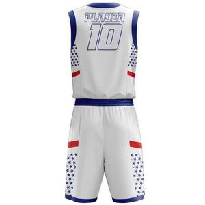 Maillot de basket-ball réversible personnalisé à séchage rapide et respirant pour hommes, vêtements de sport d'été BSCI avec shorts grande taille - Product Image 3