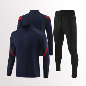 Conjuntos Deportivos con Capucha Estampados para Mujer, Talla XXL, el Mejor Material, Tejido de Punto Transpirable de Secado Rápido, Algodón/Fibra de Bambú, Conjuntos de Entrenamiento de Invierno para Fútbol - Product Image 3