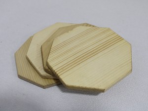 Customised Blank Wood Coasters Set Coaster Blank <b>Wooden</b> <b>Table</b> <b>Mats</b> Custom Engraved Coaster Set From Tradnary Pvt Ltd - Product Image 5