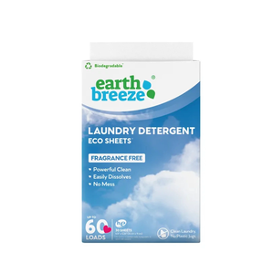 Hojas ecológicas de detergente para ropa Earth Breeze - Product Image 1