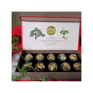 (gw Corporation ) - Pine Leaf Powder Fermented Wild Ginseng (gamrodan) Red Pine Powder and Fermented Wild Ginseng KOTRA
