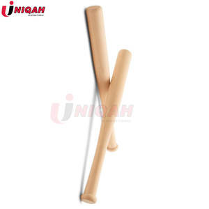 Set of 2 Unfinished 12-Inch Mini Wood <b>Baseball</b> <b>Bats</b> High Quality Professional Award-Winning <b>Bat</b> - Product Image 2