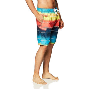 Pantalones cortos de baño de playa lisos de diseño diferente informal personalizado para hombres con servicio Oem pantalones cortos de baño de verano de secado rápido para hombres - Product Image 3