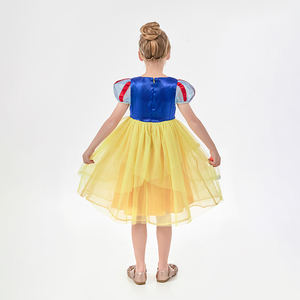 Robe <span class=keywords><strong>de</strong></span> princesse en dentelle sur mesure en gros pour enfants, costume <span class=keywords><strong>de</strong></span> fantaisie Blanche-Neige pour les distributeurs <span class=keywords><strong>de</strong></span> fêtes d'anniversaire - Product Image 5