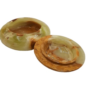 Vintage Onyx <b>Marble</b> <b>Jar</b>, Natural Onyx <b>Marble</b> <b>Jar</b>, Pakistan Onyx <b>Marble</b> <b>Jar</b> - Product Image 4