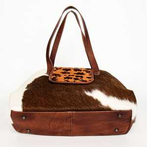 Vente chaude Western Sac à main en cuir repoussé Automne Sacs de transport dissimulés Décorations florales au prix de gros - Product Image 5