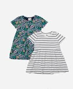 Nuevo estilo elegante niños niñas de alta calidad de algodón peinado estampado floral y vestido bordado - Product Image 4