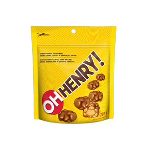 Barras de caramelo Oh Henry a la venta con una deliciosa mezcla de caramelo de cacahuetes y dulce de azúcar para un capricho satisfactorio - Product Image 2