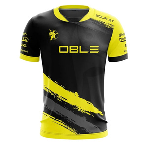 เสื้อกีฬาอีสปอร์ตแบบกลับด้านได้สั่งทำขายส่ง พิมพ์ลายแบบซับลิเมชั่น เป็นมิตรกับสิ่งแวดล้อม สำหรับผู้ใหญ่ - Product Image 1