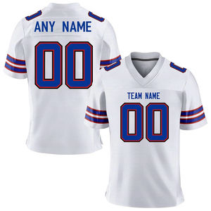 Jersey de fútbol americano juvenil Ajuste personalizado con uniforme de fútbol americano de tela de manga larga para condiciones de clima frío - Product Image 3