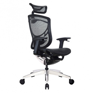 Silla Ergonómica de Malla Premium Ivino Gen II CTH-02, Altura Ajustable, para Oficina en Casa y Hospital, Tela Elegante con Reposacabezas - Product Image 1