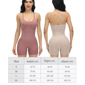 Moldeador de cuerpo completo de alta compresión para mujer, levantador de glúteos con control firme, ropa moldeadora transpirable - Product Image 5