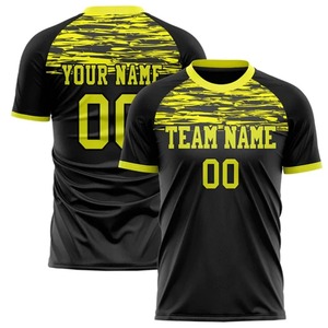 Nombre personalizado transpirable gradiente Graffiti Retro 3D impreso hombres verano FÚTBOL Camisetas manga corta al por mayor para hombres - Product Image 6