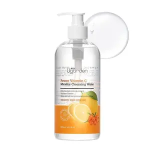 [UGARDEN] Power Vitamin C Micellar Cleansing Water 500ml K beauty Korean supplier makeup remover face care