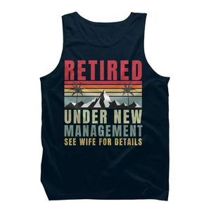 Camiseta sin Mangas para Hombre, Fabricada Directamente en Fábrica, Moderna, Talla Grande, Informal, Estampada, para Ejercicio Físico, Exportada desde Bangladés - Product Image 3