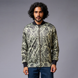 Chaqueta Bomber de Invierno para Hombre, Diseño 2024, Sublimación OEM, 100% Poliéster, Duradera, Marca WAGSAM SPORTS - Product Image 2