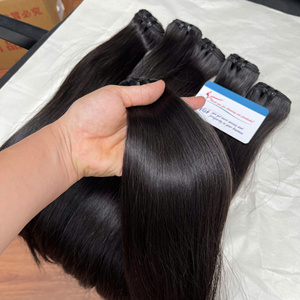 Extensiones de cabello humano con cutícula alineada en stock al por mayor - Product Image 2