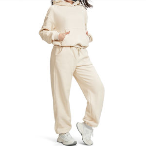 Conjunto Deportivo Informal de Dos Piezas para Mujer, Sudadera con Capucha y Pantalones, Ropa Deportiva para Actividades Diarias - Product Image 1