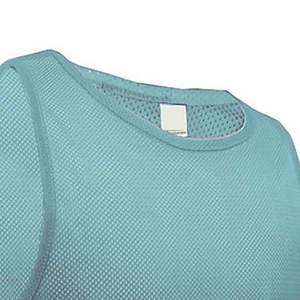 Débardeur de sport respirant en polyester bleu clair à col rond pour homme INDEX – Idéal pour l'e-sport et l'entraînement - Product Image 3