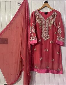 Latest Collection Women Fancy Dresses Wear 3 Piece <b>Stitched</b> Dresses Best Selling <b>Product</b> 2022 - Product Image 3