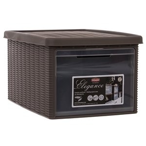 ภาชนะบรรจุ (15 ลิตร) ELEGANCE สีเทาโดฟ 30002 - Product Image 1