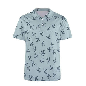 Camisas Polo Sublimación Hombres Polo Camisetas Venta al por mayor Ropa de hombre Todo Impresión digital Sublimación Secado rápido Impreso - Product Image 4