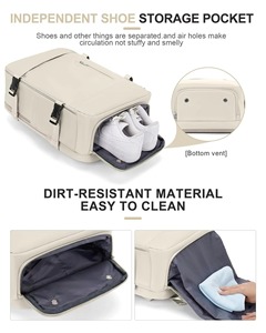 <span class=keywords><strong>Mochila</strong></span> USB antirrobo resistente al agua de gran capacidad para <span class=keywords><strong>mujer</strong></span> <span class=keywords><strong>Mochila</strong></span> de <span class=keywords><strong>cabina</strong></span> compatible con EasyJet Ryanair Oxford - Product Image 3