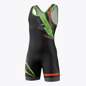 Custom Logo Men's <b>Plus</b> <b>Size</b> Weightlifting Suit Wrestling Singlet Cheap Sublimation Digital Tank <b>Top</b> With Printed Blank Pattern - Product Image 1