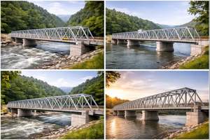 Puente Bailey Modular de Acero Pesado con Servicios de Soldadura, Doblado y Corte - Product Image 2