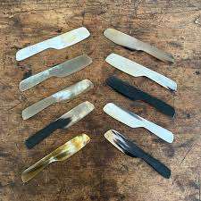 Nouveau couteau à fromage au beurre de CORNE de Noël, petits épandeurs de beurre, couteau à beurre en acier inoxydable de CORNE avec Noël pour outils à fromage - Product Image 6