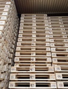 Paletas Europeas de Doble Cara y 4 Entradas, de Plástico HDPE Ecológico para Uso Industrial, OEM para Almacenamiento en Almacén - Buenos Precios - Product Image 2