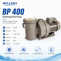 Pompe de piscine haute performance BP400 4HP 380V 45m³/h 22m de hauteur de refoulement 2 pouces IP55 Pompe de circulation d'eau