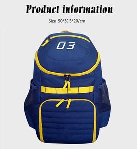Hot Sale Large Capacity Ball Compartment Sports Gym <b>Basketball</b> Backpack - Product Image 5