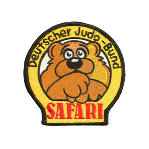 Diseño personalizado Ropa Bordado Logo Judo Parche - Product Image 1