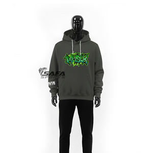 Sudadera con capucha térmica de lana de alta calidad personalizada más vendida, de secado rápido, elegante, hecha en fábrica, de alta resolución para accesorios de Paintball - Product Image 6