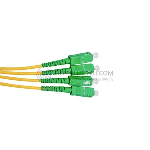 Hot Sale FTTH 3.0mm Single Mode SC/APC-SC/APC Jumper Cables Simplex SC-SC Fiber Optic Patch cord