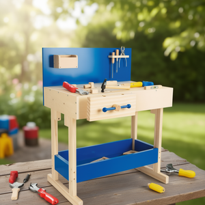 Banco de Trabajo Azul para Niños Small Foot con Accesorios de Juguetes de Herramientas - Product Image 3