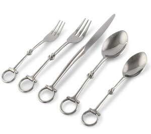 Cubiertos de Metal resistentes al por mayor para restaurante, cubiertos de acero inoxidable, cuchillo, tenedor, cuchara, juego de cubiertos de plata para boda - Product Image 5