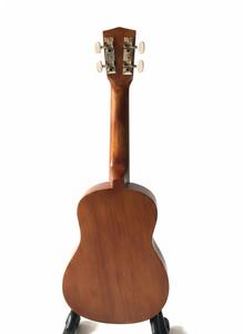 Ukulélé soprano Solobeat de 21 pouces, corps en acajou, 4 cordes, série en bois naturel, acoustique classique, finition vernie polie, pour débutants - Product Image 4