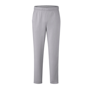Pantalons décontractés pour hommes, droits, légers, confortables, respirants, en tissu de toile tricoté, taille moyenne, vente en gros, prix bas, usage quotidien - Product Image 1