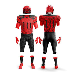 Uniformes de fútbol americano personalizados de alta calidad para jóvenes y adultos, ropa de equipo de manga corta de Pakistán, nuevo diseño - Product Image 3