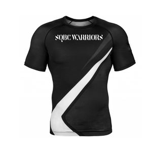 Vente en gros Logo personnalisé Chemise de compression de sport à manches longues Rash Guard pour hommes Chemises de protection UV UPF50 + de haute qualité Rashguard - Product Image 2