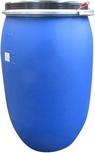 ถัง HDPE ขนาด 200 ลิตร 220 ลิตร แบบทรงกระบอก 55 แกลลอน สีขาว วัสดุพลาสติก แบบซ้อนได้ สำหรับขาย - Product Image 4