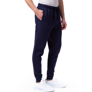 Pantalon de survêtement en molleton écologique en laine pour homme d'hiver, cordon de serrage, décontracté, uni, respirant, ample, droit, service OEM - Product Image 4
