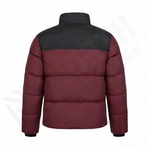 Parka de Invierno Personalizada para Hombre, Abrigo Acolchado Grueso y Elegante, Chaqueta Informal de Moda con Cuello Alto - Product Image 2