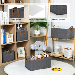 Bac de stockage en tissu peu encombrant fabriqué au Vietnam pour les vêtements et le garage - Product Image 1